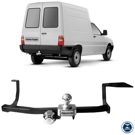 Engate Reboque Fiat Fiorino 2002 2011 620KG Engetran Inmetro Eng 2123