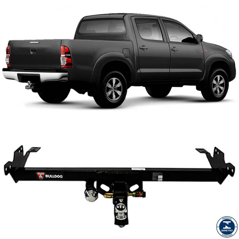 Engate Reboque Hilux 2005 2017 2724KG Bulldog Inmetro