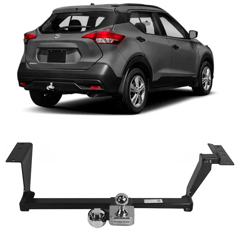 Engate Reboque Nissan Kicks 2022 472KG Engetran Inmetro ENG216013 472KG, ENG216013