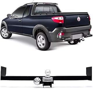 Engate Para Reboque Rabicho Fiat Strada 2003 Até 2016 14 Tração 400Kg InMetro