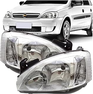 Farol Auxiliar Dianteiro Direito Chevrolet Classic Corsa 2000 2010 Oval