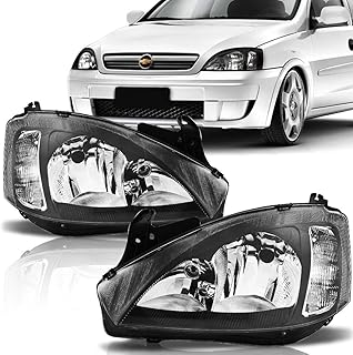 Farol Dianteiro Passageiro Corsa Montana Mascara Negra Arteb 0160778