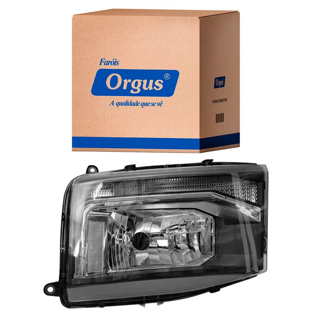 Farol Direito Passageiro VW Delivery 2018 2025 H4 Orgus FW283LD H4, FW283LD