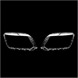 Lâmpada de cabeça de vidro para farol de farol de proteção de lente de substituição para VW para Amarok 2010-2019 farol de carro cúpula de farol de carro (esquerda) (A piar)