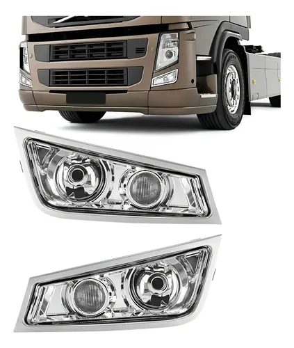 Farol Milha Chicote Volvo Fh Fm 12 H3 24V 70W 2004 2009 Nino F 118V
