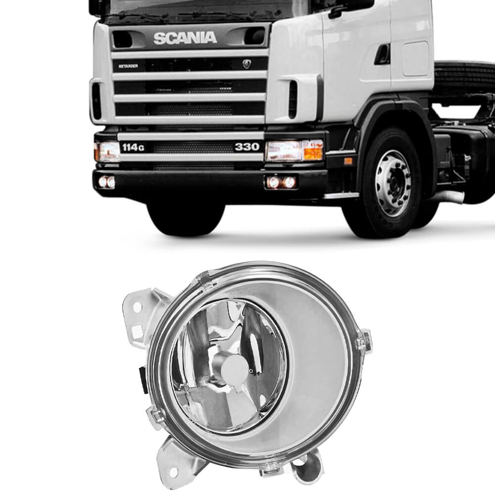 Farol Milha Scania R124 2007 2008 Direito Passageiro Auxiliar Neblina Externo FS167 Orgus