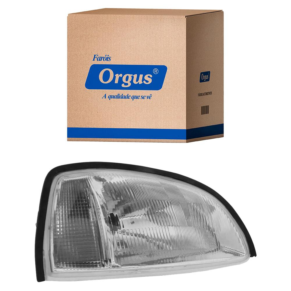 Farol Motorista Renault Clio 96 99 Cristal Pisca H4 Orgus FR811LE H4, FR811LE