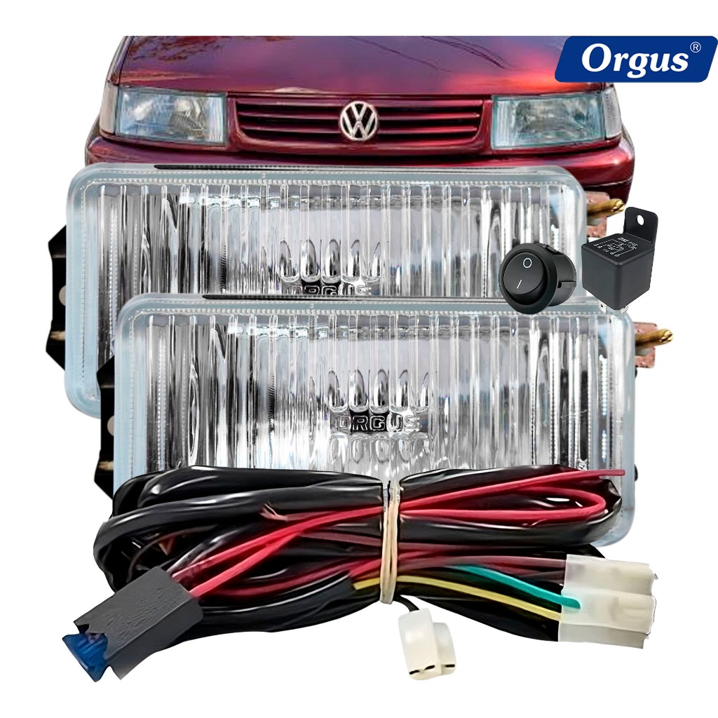 Farol Santana 91 97 Direito Passageiro H4 Soquete FW56LDA Orgus H4, FW56LDA