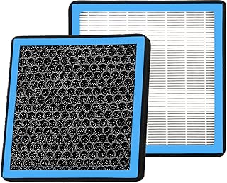 CF10374 Filtro de ar de cabine com carvão ativado para Toyota Tacoma 2005-2021, Dodge Dart, Pontiac Vibe, 2003 2004 2005 2006 2007 2008 2009 2010 2011 2012 2013 2014 2015 2016 2017 2018 2019 2020 2021 2022