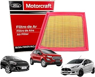 Filtro Ar Ford Ka 1.0 New Fiesta 1.6 Ecosport 1.5 - MOTORCRAFT
