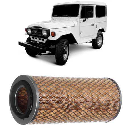 Filtro Ar Toyota Bandeirante 3 8 74 92 Delphi EFA407