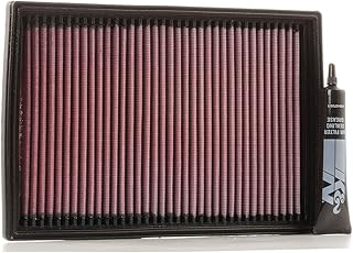 K&N Filtro de ar do motor: Reutilizável, limpo a cada 1100.000 km, lavável, filtro de ar de substituição do carro: Compatível 1991-2007 CADILLAC/VOLKSWAGEN/SEAT/SKODA (CTS-V, Caddy, Polo, Inca, Ibiza, Cordoba), 33-2649