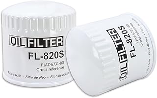 Filtro de óleo FL-820S adequado para Ford F250 F350 E350 E450 Super Duty E150 E250 Expedition F150 Escape Ranger Explorer (2 peças)