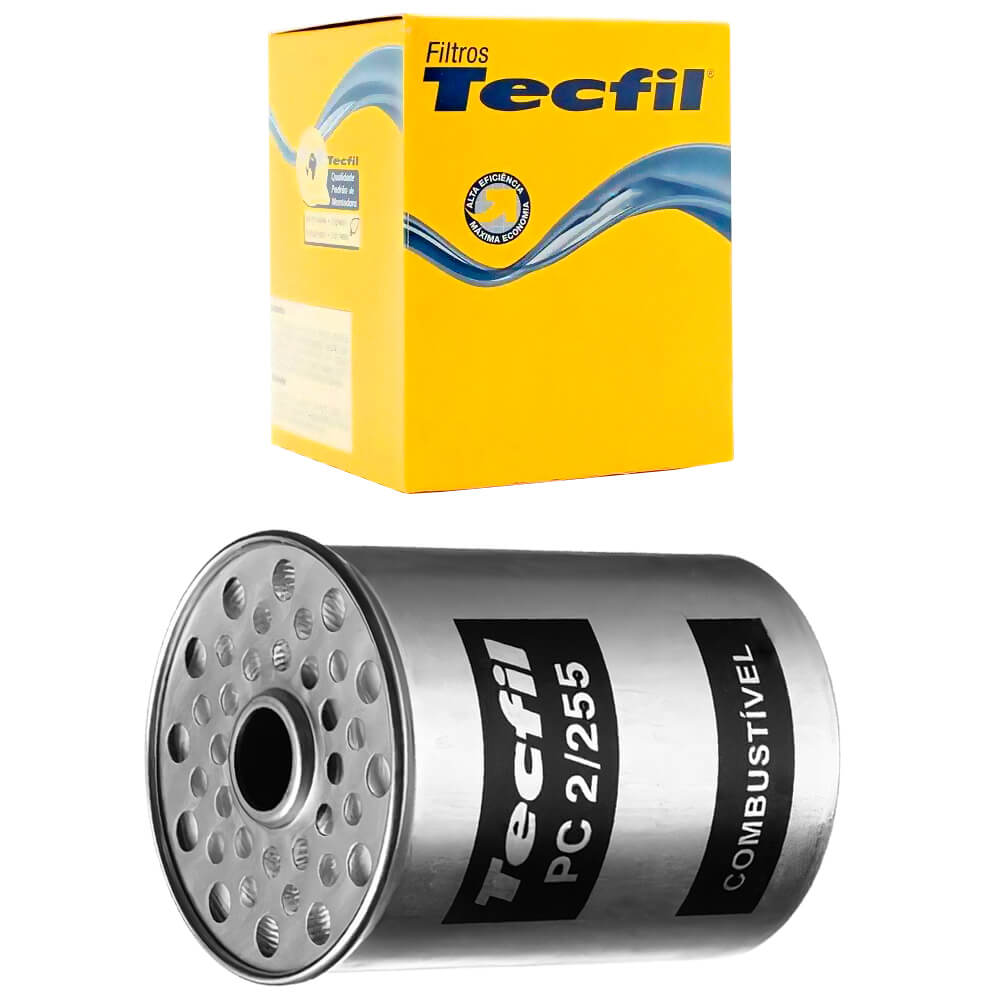 Filtro Combustível Chevrolet D20 Custom Maxion S4 92 96 PC2 255 Tecfil