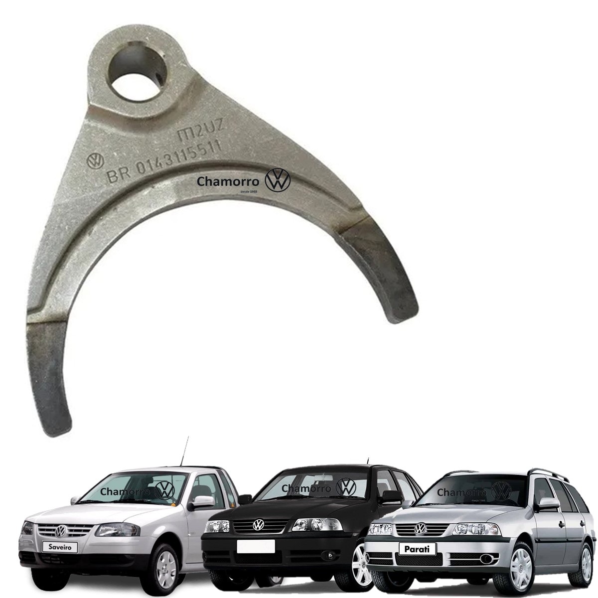 Garfo Caixa VW Gol Santana 82 1A 2A 246383