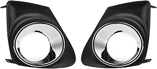 Moldura do farol de neblina para Toyota Corolla 2011-2013, cobertura da lâmpada de neblina dianteira do carro, grade.
