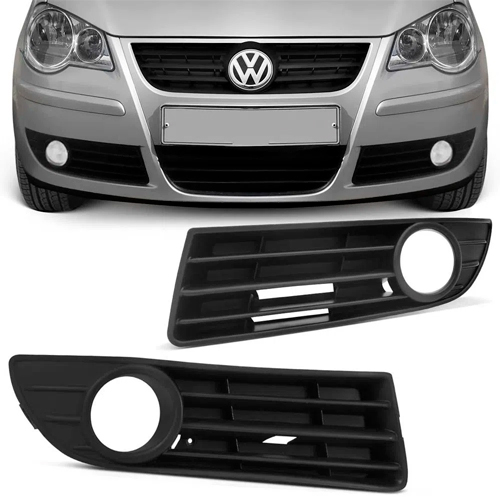 Grade Farol Aux VW Polo 07 11 Ld S Furo 162861