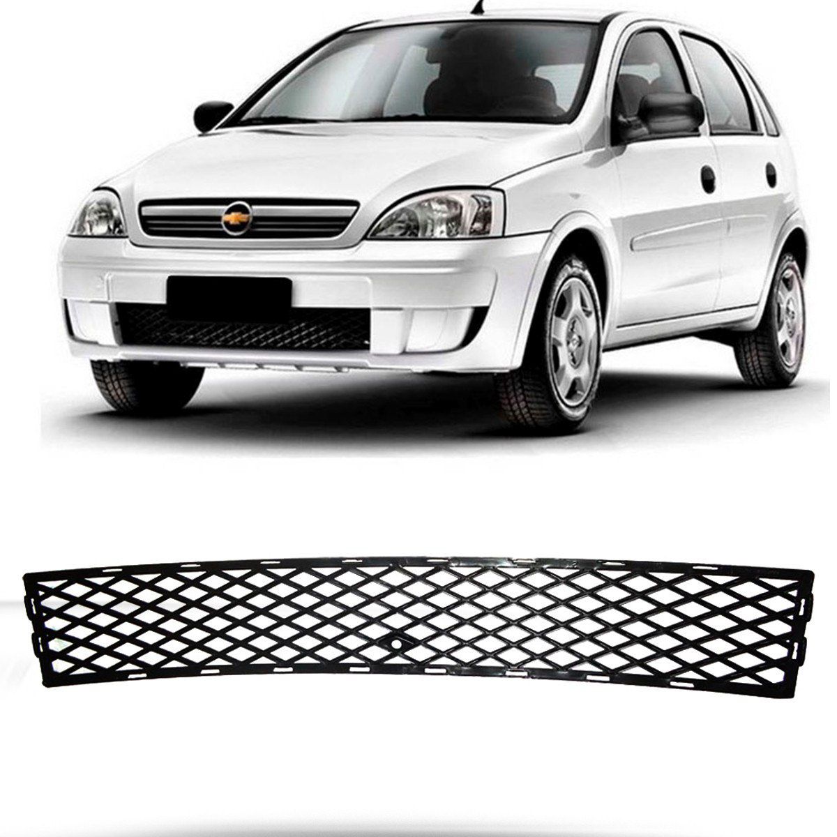 Grade Para-Choque Gm Corsa Classic 11 Central 259998