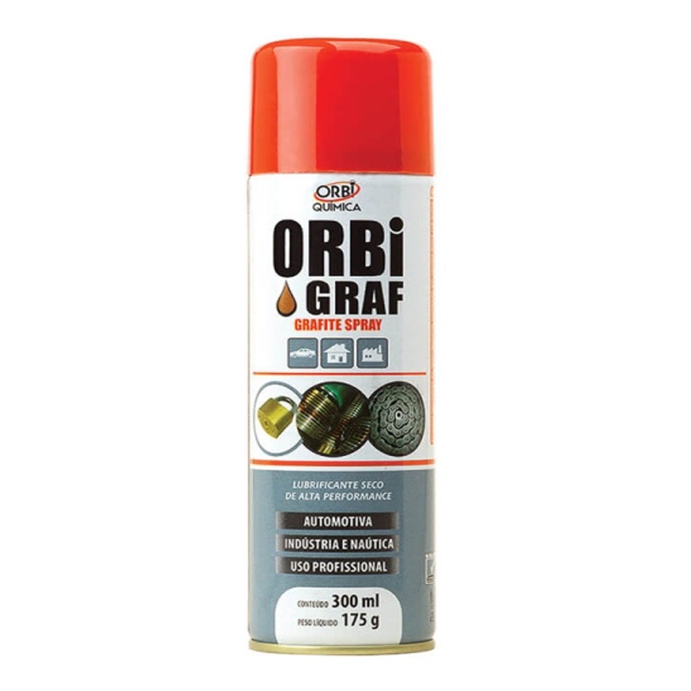 Grafite Spray Lubrificante 300ML Orbi Quimica
