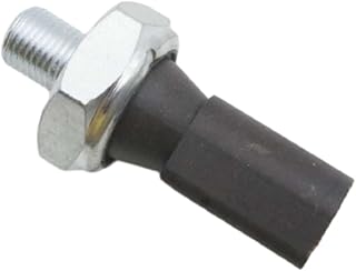 Interruptor de sensor de pressão de óleo, interruptor de pressão de óleo do motor, ajuste original 038919081 compatível com VW Golf compatível com Passat, compatível com Jetta GTI, compatível