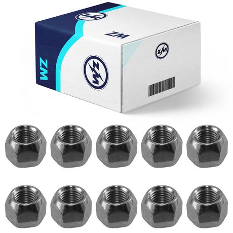 Jogo 10 Porca Roda M12 Cravan Opala Fiesta Zm 2901221 M12, 2901221