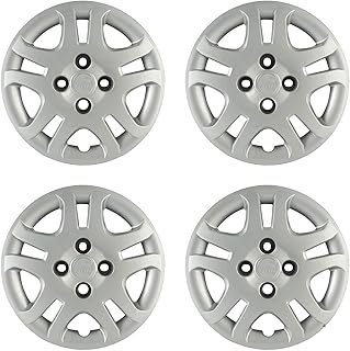 Calota Aro 14" cor Prata Mod Fiesta Hatch/Sedan 11/13 (Jogo c/ 4 Calotas) Grid - 026CB-PTA-E