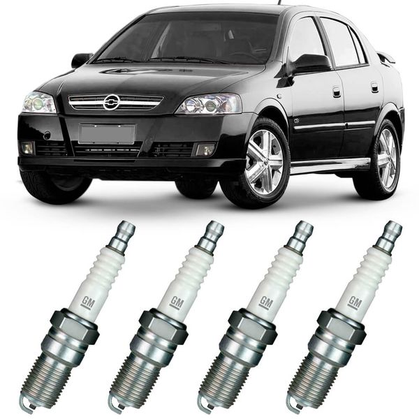 Jogo Vela Ignição Chevrolet Astra 1 8 2 0 8V 98 2011 Original Gm