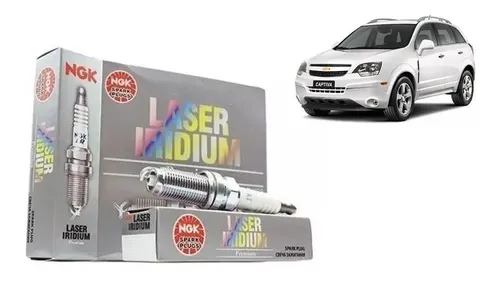 Jogo Vela Ignição Chevrolet Captiva 2 4 2009 2017 Iridium Ngk