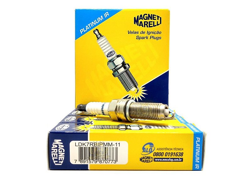 Jogo Vela Ignição Civic Cr V Hr V 2012 2019 Platinum Iridium Magneti Marelli LDK7RBIPMM11