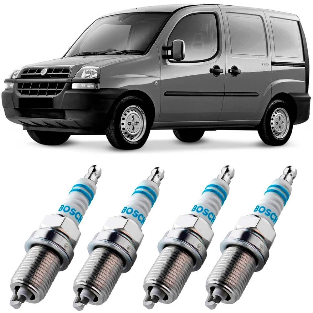Jogo Vela Ignição Fiat Doblo 1 6 2002 2003 Bosch