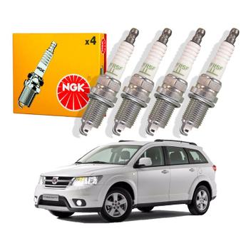 Jogo Vela Ignição Fiat Freemont 2 4 2011 2016 Green Ngk NGK Green