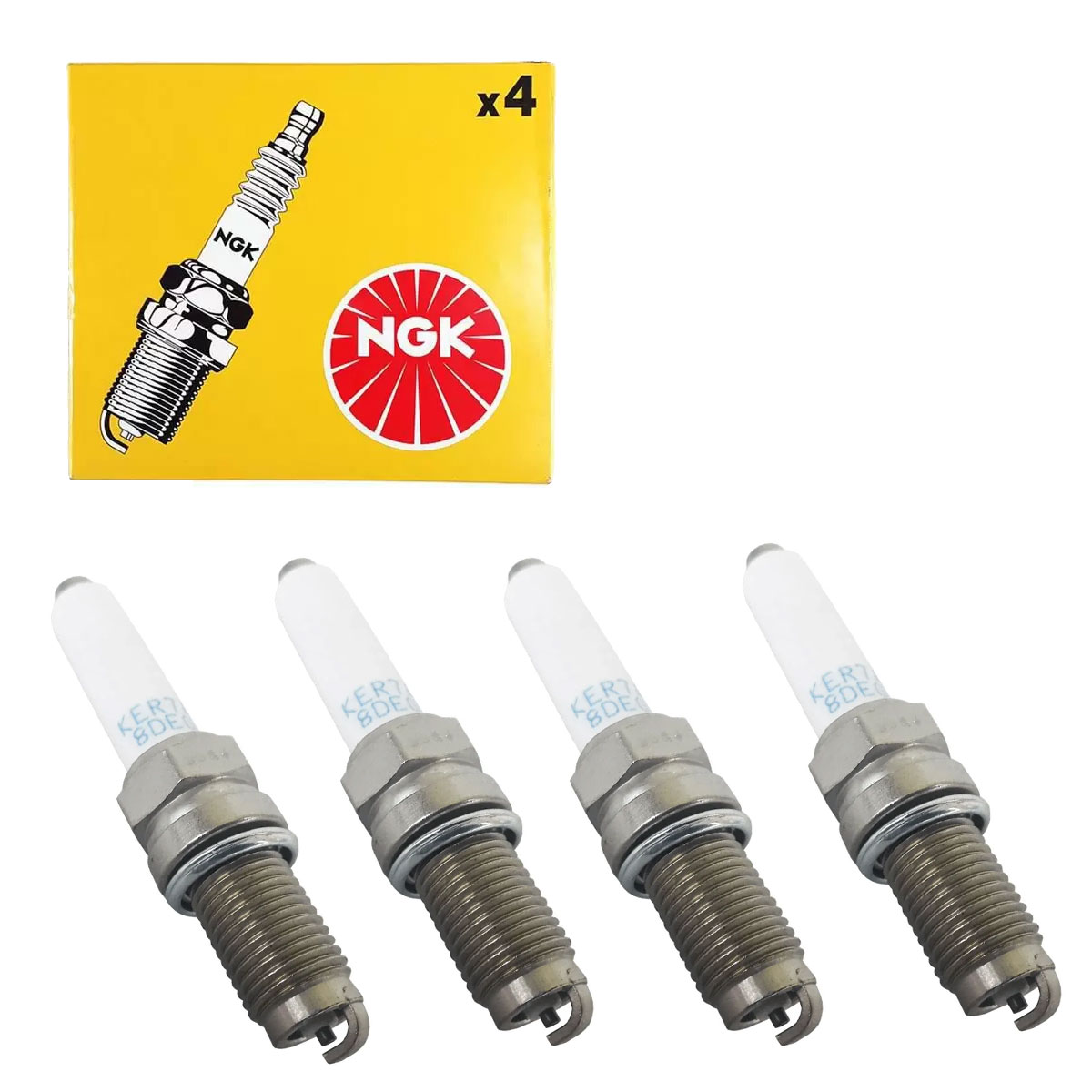 Jogo Vela Ignição Fiat Idea 1 6 16V 2015 2016 Ngk