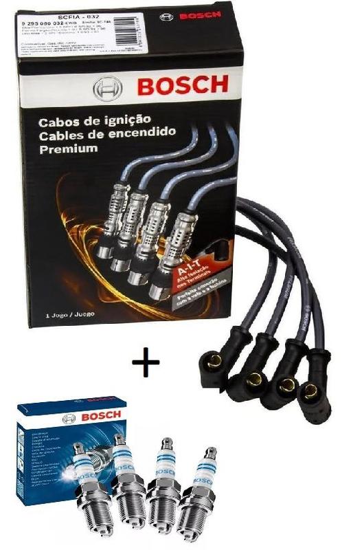 Jogo Vela Ignição Fiat Premio 1 5 92 93 Bosch