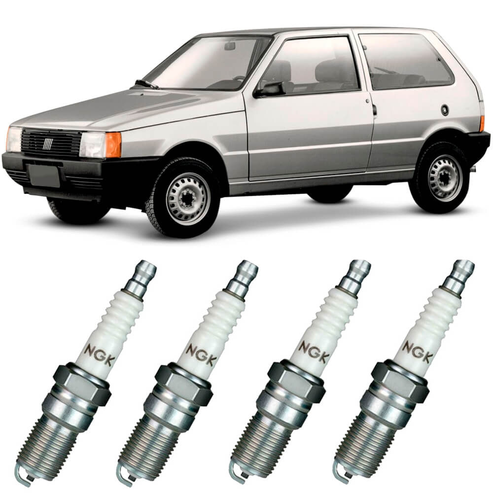 Jogo Vela Ignição Fiat Uno 1 0 1 3 1 5 85 93 Ngk