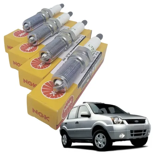 Jogo Vela Ignição Ford Ecosport 1 6 2003 2012 Original Ngk