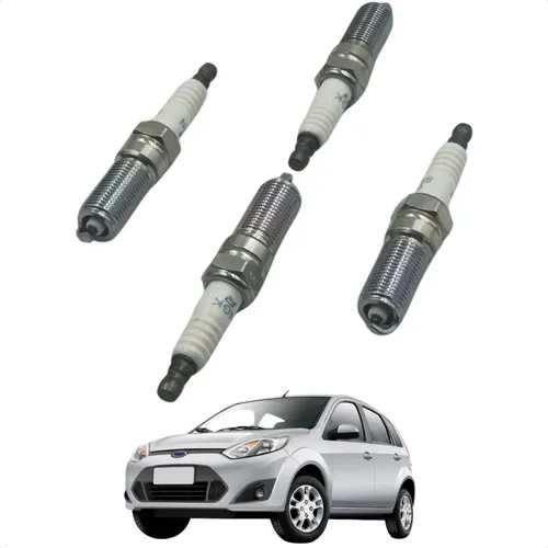 Jogo Vela Ignição Ford Fiesta 1 0 1 5 1 6 2002 2017 Bosch
