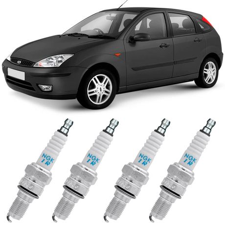 Jogo Vela Ignição Ford Focus 1 8 2 0 2001 2005 Laser Iridium Ngk