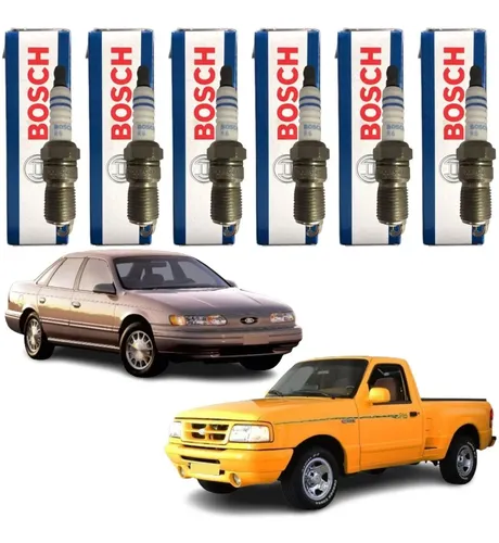 Jogo Vela Ignição Ford Taurus 3 0 V6 93 96 Bosch 0242229775