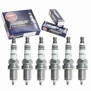 6 velas de ignição NGK Iridium IX compatíveis com Honda Accord 2.7L 3.0L V6 1995-2002