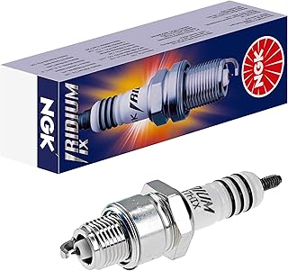 NGK (5944) Vela de ignição BPR7HIX Iridium IX, pacote com 1, padrão