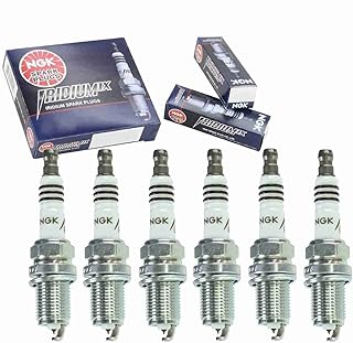 6 velas de ignição NGK Iridium IX compatíveis com Kia Sportage 2.7L V6 2005-2010