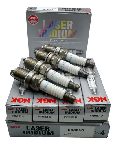 Jogo Vela Ignição Mitsubishi Outlander 2 0 16V 2012 2018 Laser Iridium Ngk