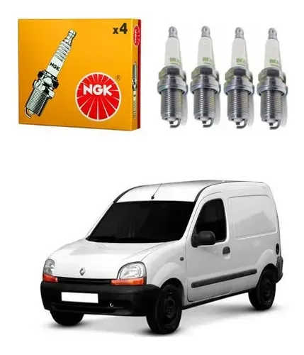 Jogo Vela Ignição Renault Kangoo 1 6 2004 2018 Ngk