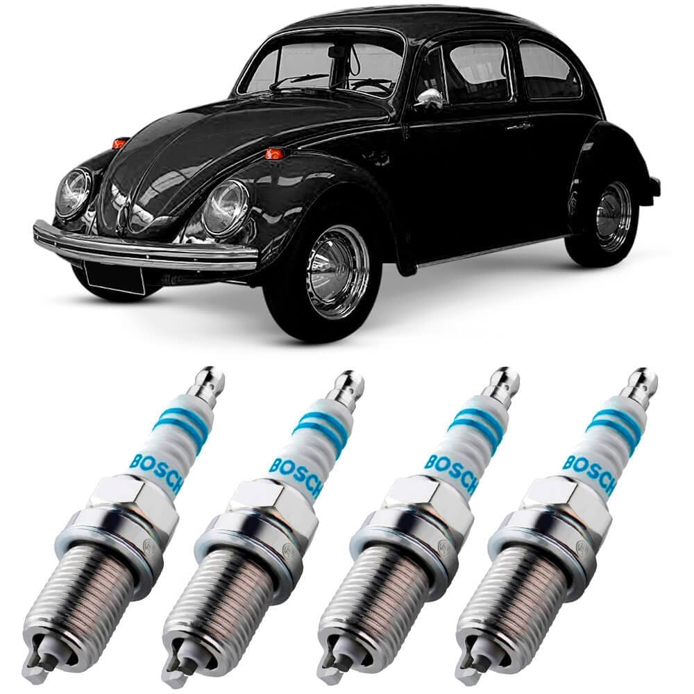 Jogo Vela Ignição VW Fusca 1 6 93 96 Bosch