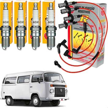 Jogo Vela Ignição VW Kombi 1 6 85 91 Ngk