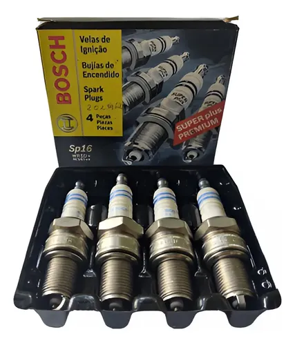 Jogo Vela Ignição VW Logus 2 0 95 96 Bosch