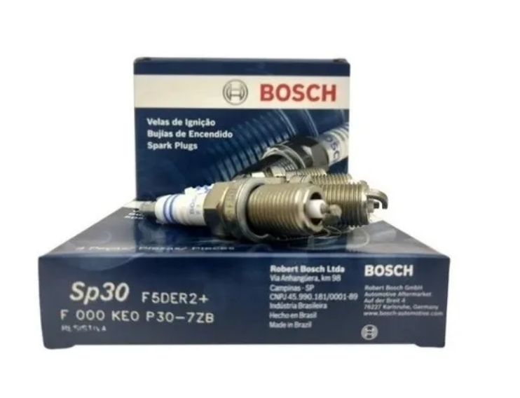 Jogo Vela Ignição VW Saveiro 1 6 8V 2006 2016 F000KE0P30 Bosch