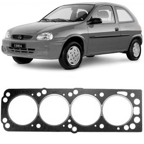 Junta Cabeçote Chevrolet Corsa 1 6 1 8 95 2005 Fibra