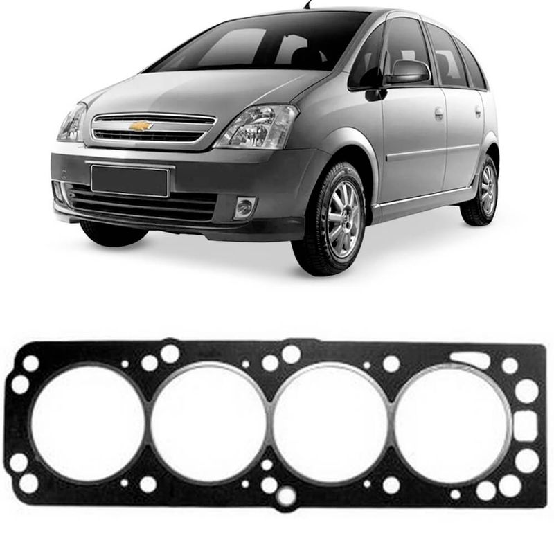 Junta Cabeçote Chevrolet Meriva 1 8 2003 2005 Fibra
