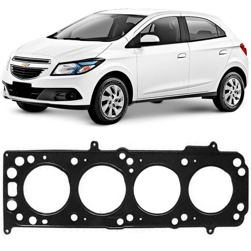 Junta Cabeçote Chevrolet Onix 1 0 8V 2013 2018 Fibra